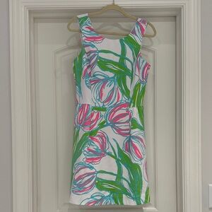 Lilly Pulitzer Pink and White Dress
